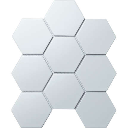 Starmosaic Homework   Hexagon big White Matt