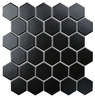 Hexagon small Black Matt (278x265)