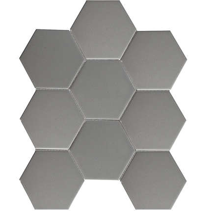 Starmosaic Homework   Hexagon big Grey Matt