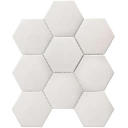 Hexagon big White Antislip (256x295)
