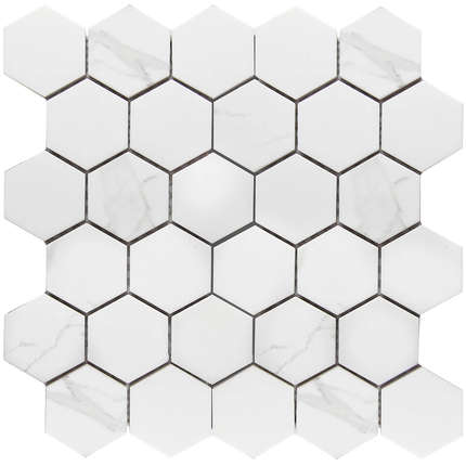 Starmosaic Homework   Hexagon small Carrara Matt