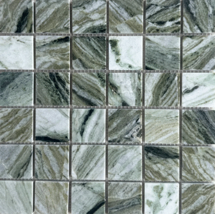 Starmosaic Wild Stone   Green Marble 4848 305x305x7