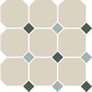 4416 Oct18+13-B White Octagon 16/Green 18 + Turquoise 13 Dots (300x300)