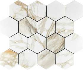 Calacatta Gold Mosaic Paonazzo Hexagone (330x280)