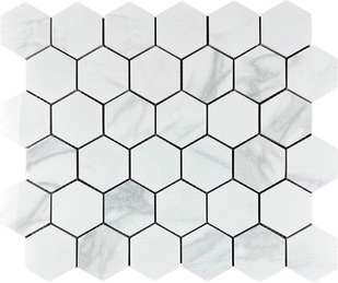 Saturio Glacier Mosaic Hexagone Чип 4.8x4.8 (322x309)