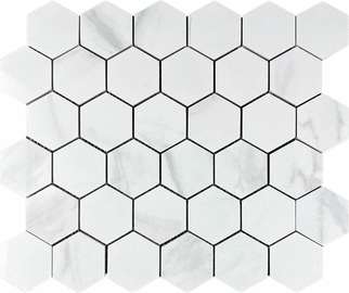 Velsaa Saturio Glacier Mosaic   Hexagone  4.8x4.8 -6