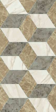 Versace Tarsia Cubical Avorio Deco Lux 3D Rett. 60x120