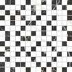 Мозаичный Микс Сан Лорен Черный Лаппато R9 Ректификат 3х3 (300x300)