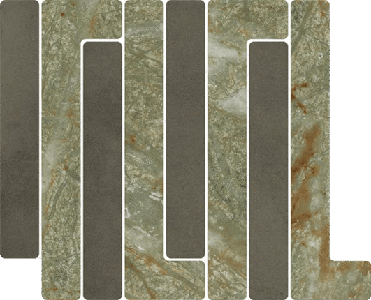 Vives Tandem Mosaico Trellick Faroe Antracita 30x24.2