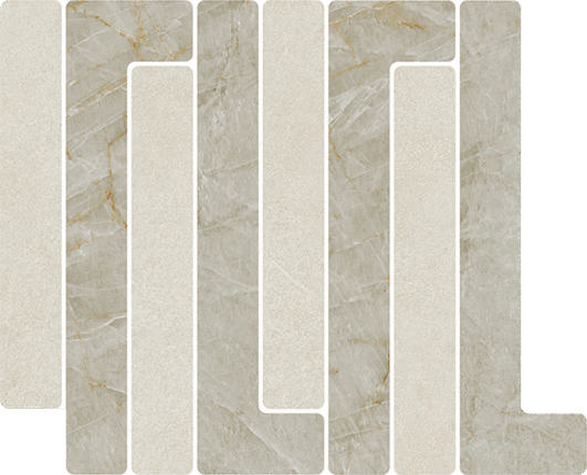Vives Tandem Mosaico Trellick Uyuni Blanco 30x24.2