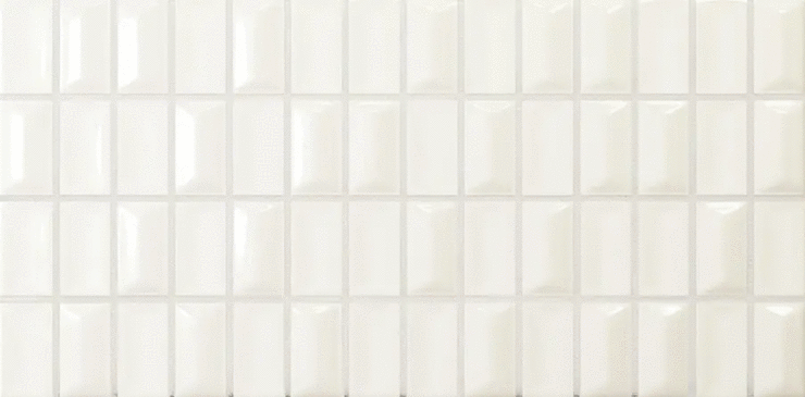 Wow 3D Bars Diamond Quartz Gloss 12.5x25