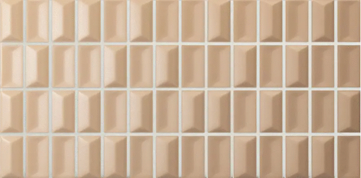 Wow 3D Bars Diamond Topaz Matt 12.5x25