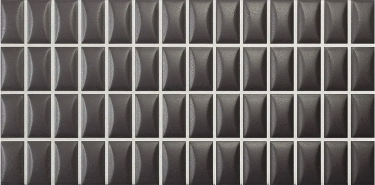 Wow 3D Bars Bevel Onix Matt 12.5x25