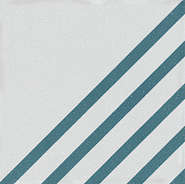 Dash Decor White Blue (185x185)