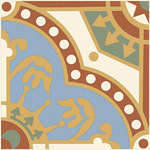 Enc 20 White (L.Blue Red Green D.Yellow) 15x15 (150x150)