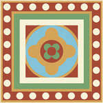 Enc 20a White (L.Blue Red Green D.Yellow) 15x15 (150x150)