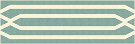 Winckelmans Метлахская плитка Enc37 White (Grey) 5x15