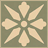 Winckelmans Метлахская плитка Enc06 Ivory (Green) 5x5