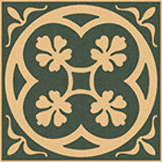 Winckelmans Метлахская плитка Enc 15 Cognac (Black) 7x7