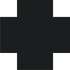 Cross 7 Black Noi 7x7 (70x70)