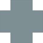 Winckelmans Метлахская плитка Cross 7 Blue Beu 7x7