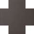 Cross 7 Charcoal Ant 7x7 (70x70)