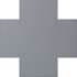 Cross 7 Pale Blue Bep 7x7 (70x70)
