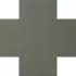 Cross 7 Pale Green Vep 7x7 (70x70)