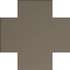 Cross 7 Pale Grey Grp 7x7 (70x70)