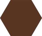 Hex.15 Brown Bru 14.9x17.3 (173x149)