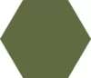 Hex.10 Dark Green Vef 10x11.5 (115x100)