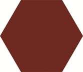 Winckelmans Метлахская плитка Hex.10 Old Red Roa 10x11.5