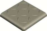 Winckelmans Метлахская плитка Antislip Double Round Edge 2Br Relief Pale Grey Grp 10x10