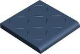 Winckelmans Метлахская плитка Antislip Round Edge Br10 Rel Dark Blue Bef 10x10