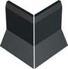 Sit-On Skirting Angle External Par Black Noi (Компл.) 10x10 (100x100)
