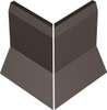 Sit-On Skirting Angle External Par Charcoal Ant (Компл.) 10x10 (100x100)