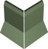 Sit-On Skirting Angle External Par Green Veu (Компл.) 10x10 (100x100)