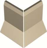 Winckelmans Метлахская плитка Sit-On Skirting Angle External Par Ontario Ont (Компл.) 10x10