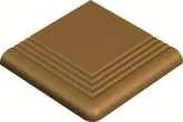 Winckelmans Метлахская плитка Step Tread Double 2Nm10 Toffee Car 10x10