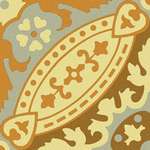 Lille 2 ( Yellow, Ivory, Pale Grey, Coffee)15x15 (150x150)
