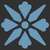 Enc06 Fleur 11 (Noi Beu) 5x5 (50x50)