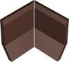 Sit-On Skirting Angle Internal Par Brown Bru (Компл.) 10x10 (100x100)