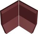 Winckelmans Метлахская плитка Sit-On Skirting Angle Internal Par Red Rou (Компл.) 10x10