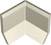 Sit-On Skirting Angle Internal Par Super White Bas (Компл.) 10x10 (100x100)