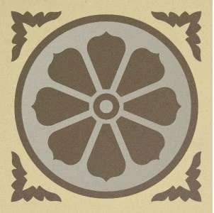 Winckelmans Метлахская плитка Enc04 Caen 04 (Ivo Tau Per) 10x10