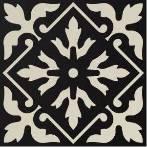 Winckelmans Метлахская плитка Enc12 Airelle 03 (Noi, Bau) 10x10