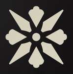 Decor Enc 06 Fleur 04 (Bau, Noi) 15x15 (150x150)