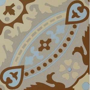 Winckelmans Метлахская плитка Decor Lille 09 (Bep Ont Car Grp) 15x15