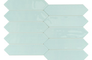 Smile Tile Picket Picket Aqua 7.5x30 фото-3