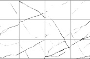 Duna Delta Образец 20х30 см керамогранита Duna - Delta White & Black полированный - 1200x600 мм фото-2